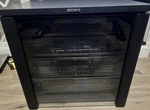 Rare Sony HCD-541 Compact Disc Deck Receiver All One Wood Cabinet 1994. Fixed Price $299.00.