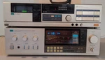 Sansui Vintage Audio:quartz Synthesizer Receiver Z-5000X+TAPE Deck D-190.WORK Ok. Fixed Price $399.00.