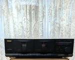 Teac W-515R Auto Reverse Double Cassette Deck For Parts Repair Only. Fixed Price $25.00.
