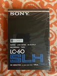 Sony LC-60 Slh Elcaset Minute Tape Sealed New. Fixed Price $59.99.
