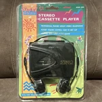 Lenoxx Electronics Street Beat 8940 Stereo Cassette Player Black W/ Headphones. Fixed Price $25.00.