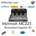 Mcintosh MC225 Amplifier Restoration Repair Upgrade Rebuild Kit Capacitor. Fixed Price $165.00.
