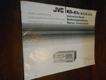Advertising Stereo Cassette Deck Instruction Jvc KD-A1 /a-b-c-e-j-u- Vintage. Fixed Price $11.73.