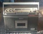 Vintage Sony Boombox CF-550A Radio Cassette Recorder Tested Working. Fixed Price $399.99.