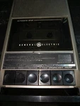 Retro General Electric 3-5016C Portable Cassette Player Recorder Tested Works. Fixed Price $13.88.