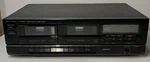 Double Cassette Deck CR-W881R Fisher Stereo Tested Volume Dial Broken. Fixed Price $37.49.