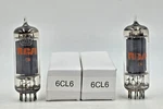 6CL6 Rca 2 Tubes Matching (new Old Stock) Test 1 Year Warranty. Fixed Price $18.45.
