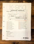 Yamaha K-950 Cassette Service Manual *original*. Fixed Price $29.97.
