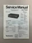 Technics RS-T33R Original Service Manual Free Shipping. Fixed Price $14.00.
