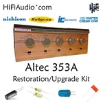 Altec 353A Tube Restoration Recap Repair Upgrade Rebuild Capacitor Kit Set. Fixed Price $165.00.
