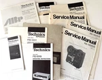 Technics Operating Instructions - All Original. Fixed Price $15.00.