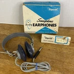 Superex Sensiphone Quality Earphones PC-1-PL-55 Vtg Alnico Magnet Box Usa Works. Fixed Price $49.86.