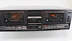 Sony TC-W3 Stereo Dual Double Cassette Tape Deck Player Black For Parts. Fixed Price $45.00.