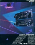 1978 Alpine 7100 7217 Car Auto Stereo Cassette Receiver Fm Am Dealer Brochure. Fixed Price $17.50.