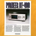 Nos Original Pioneer DT-400 Digital Timer Sales Brochure Uncirculated. Fixed Price $19.95.