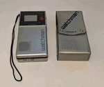 Vintage 1984 Sony Watchman FD-20A Tv Untested Case No Adapter B3++. Fixed Price $28.88.