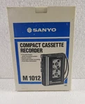 Sanyo M1012 Cassette Handheld Voice Recorder. Fixed Price $151.99.