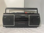 Emerson Model CTR911C Boombox Am/fm Stereo Radio Cassette Recorder 5.D3 Vintage. Fixed Price $25.00.