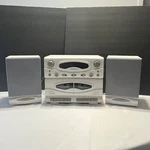 Vgt Soundesign 5806 Awa Stereo Dual Cassette Player Recorder W/speakers Tested. Fixed Price $59.00.