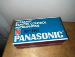 Vintage Nos 60 Microphone Panasonic Japan Dynamic Remote Control RP-8162 New. Fixed Price $49.99.