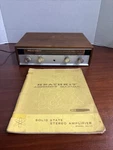 Heathkit Solid State Stereo Amplifier Model AA-14***TURNS On. Fixed Price $149.95.