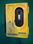 Sony Sports Walkman Radio Cassette Player (WM-F45). Fixed Price $50.00.