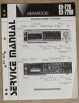 Kenwood & KX-72RB Stereo Cassette Deck Service Manual Original. Fixed Price $12.95.