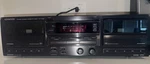 Kenwood KX-W891 Stereo Double Cassette Deck Powers On Untested For Parts. Fixed Price $55.00.
