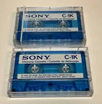 Sony C-1K Audio Head Cleaning Cassette Tape Lot Of Two New Free Shipping. Fixed Price $23.99.