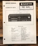 Sanyo RD-S29 Cassette Service Manual *original*. Fixed Price $11.97.