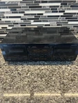 Yamaha KX-W421 Natural Sound Dual Cassette Deck Black Dolby Hx Pro Tested. Fixed Price $120.00.