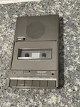 Sharp Cassette Player Recorder CE-152 Needs Repair Parts Fix No Sound. Fixed Price $25.00.