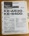 Pioneer Ke A530 5400 Service Manual Original Repair Book Car Stereo. Fixed Price $25.00.