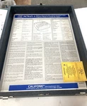 Vintage Califone 3670AV-1 Portable Cassette Player Lid Cover W/ Directions. Fixed Price $29.50.