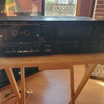 Fisher Cr 5122 Stereo Cassette Deck Powers On. Fixed Price $80.00.