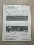 Kenwood DP-R6070 Original Service Manual Free Shipping. Fixed Price $14.00.