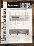 Kenwood KR-820 KR-830 KR-825 Receiver Service Manual *original*. Fixed Price $24.97.