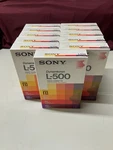 Sony Betamax Blank Video Tapes Sealed Lot Of 11 (eleven) Dynamicron L-500 (beta). Fixed Price $55.99.