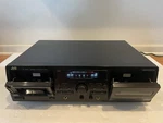 Jvc TD-W354 Double Cassette Tape Deck Player Black Tested And Working To. Fixed Price $40.00.