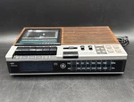 Vintage General Electric Fm/am Clock Radio Cassette Recorder, Model 7-4956B. Fixed Price $34.87.