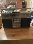 General Electric 3-5252 Am Fm Stereo Portable Cassette Radio Recorder. Fixed Price $89.99.