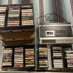 Vintage Dual 901 Stereo Deck (1974-76) With Rows Of Cassettes. Fixed Price $650.00.
