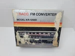 Nos Kraco Fm Converter Model KR-1250D Never Instaled Look. Fixed Price $59.99.