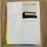 Harman Kardon 1985 Brochure Tuners Amplifiers Receivers Turntable Advertising. Fixed Price $20.00.