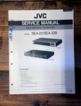Jvc SEA-22B Equalizer Service Manual *original*. Fixed Price $14.97.