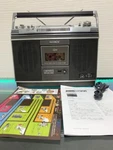 Rare Sony CF-3800 Boom Box, Maintained, Beautiful Manual Very Good Jpn. Fixed Price $490.00.