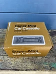 Realistic Super Mini Stereo Car Cassette Tape Player, Nib. Fixed Price $98.73.