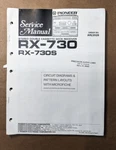 Pioneer RX-730S Receiver Service Manual *original*. Fixed Price $19.97.