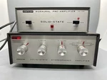 Claricon Solid State Stereophonic Amplifier Model 36-105 & 36-180. Fixed Price $299.00.
