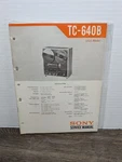Sony TC-640B Reel To Service Manual Original Paperwork Vintage 1972. Fixed Price $22.49.